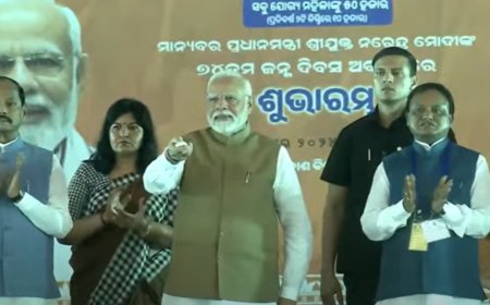 PM Modi launches Odisha’s flagship Subhadra Scheme, projects over Rs 3800 crore