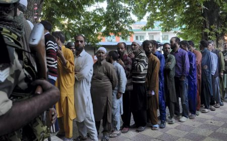 J&K Assembly polls: 11.11% turnout recorded till 9 am in first phase of polls