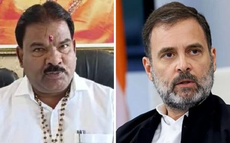 Sena MLA threatens to bury 'Congress dogs' days after bounty on Rahul's tongue