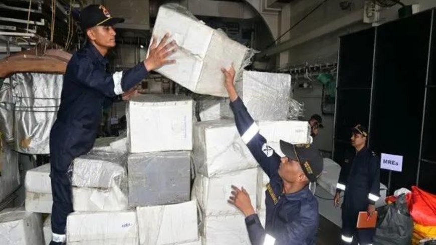 India dispatches relief material to typhoon Yagi-hit Myanmar