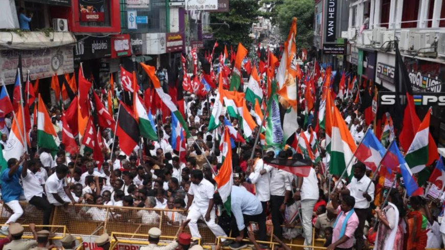 Why INDIA bloc has called for bandh in Puducherry