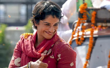 'Fight is not over': Vinesh Phogat's emotional post after Julana victory