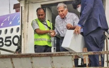 Love for aviation: When an unwell Ratan Tata boarded A350 using ambu-lift in 2022