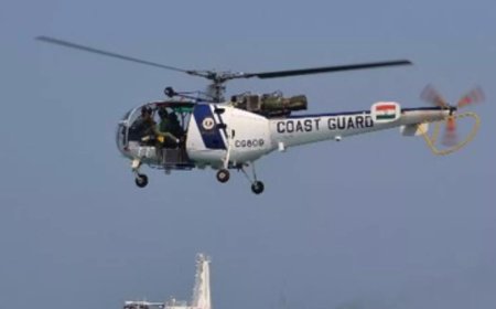 Coast Guard pilot's body found in Arabian sea post month-long search after helicopter crash