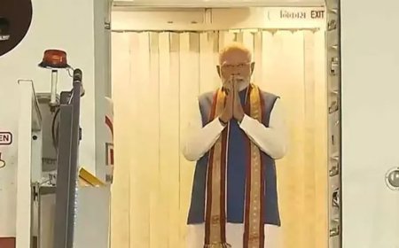 PM Modi arrives in Delhi after two-day visit to Laos