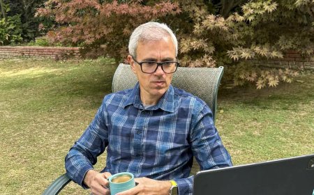 'Swearing-in on ...': NC's Omar Abdullah meets LG, stakes claim to form J&K govt