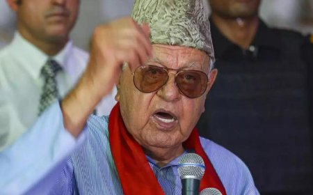 National Conference to send Farooq Abdullah to Rajya Sabha