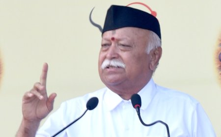 Bhagwat calls for united Hindu society, says take lessons from Bangladesh
