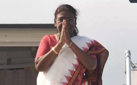 President Droupadi Murmu embarks on historic three-nation visit to Africa
