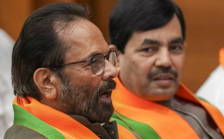'No need for politics on this': BJP's Mukhtar Abbas Naqvi criticises opposition for politicisation of Baba Siddique's death