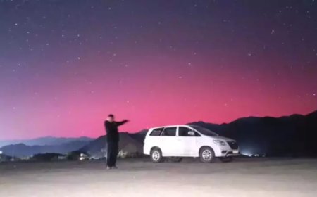 Aurora in Ladakh validate India's space weather monitoring efforts : Astrophysicists