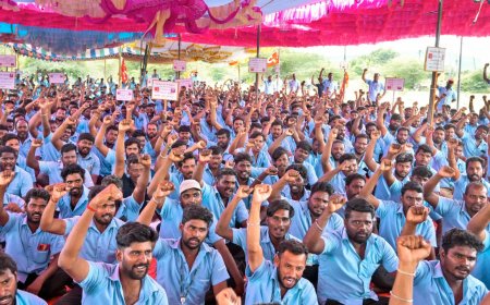 Samsung workers end strike after conciliation, to resume work immediately, says TN government