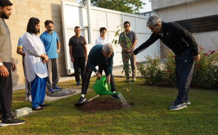 Jaishankar takes a stroll at Indian High Commission in Pakistan, plants sapling; see pics