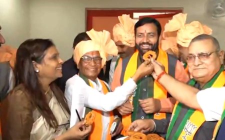 Watch: 'Jalebi' celebrations as BJP unanimously elects Nayab Singh Saini as legislature party leader