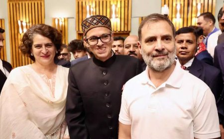 'Felt incomplete ...': What Rahul Gandhi said after Omar Abdullah's CM oath