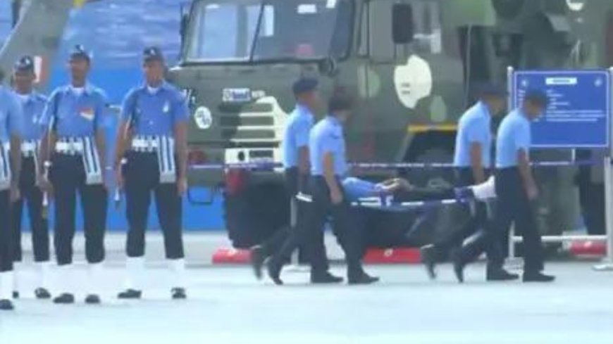 IAF jawan faints during Air Force anniversary event in Chennai, days after Air Show deaths