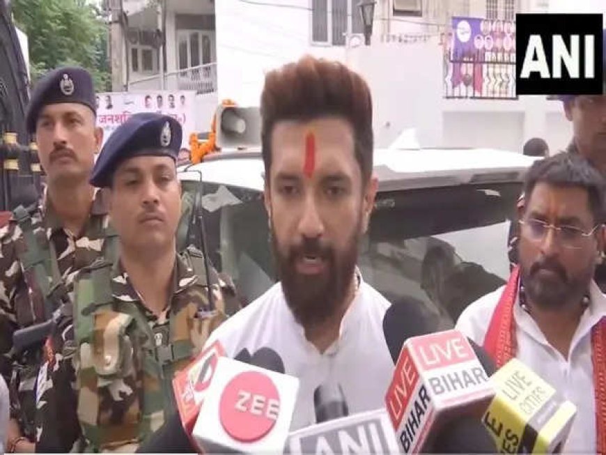 'Hopeful assembly elections results will be in our favour': Union minister Chirag Paswan