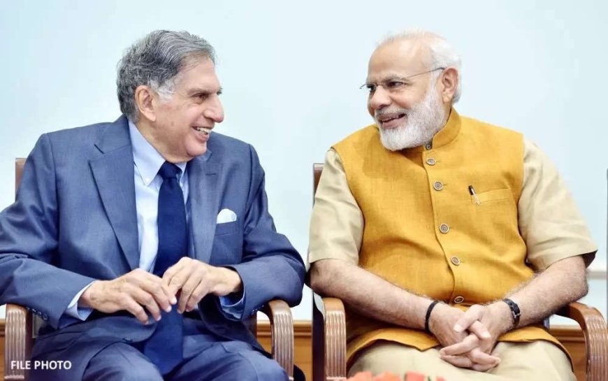 PM Modi mourns Ratan Tata, calls him 'visionary business leader, compassionate soul'