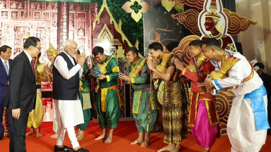 Phra Lak Phra Ram: PM Modi greeted with performance of Lao Ramayana in Vientiane