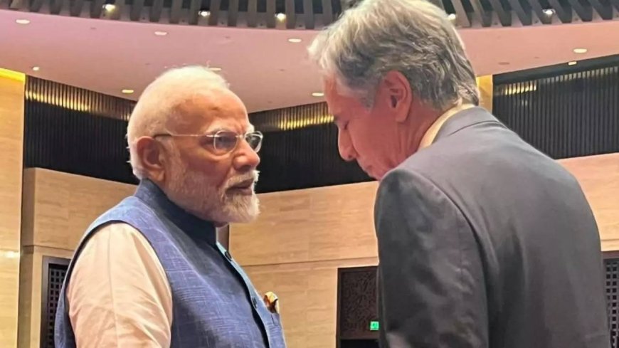 PM Modi meets US secretary of state Antony Blinken on sidelines of East Asia Summit, condoles lives lost in Hurricane Milton