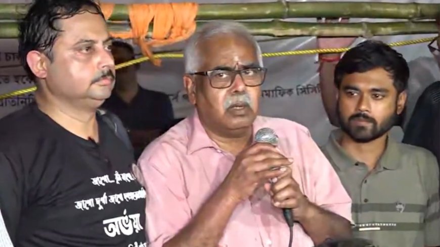 'Solidly behind them': IMA chief meets junior doctors observing fast-unto-death for justice in RG Kar case