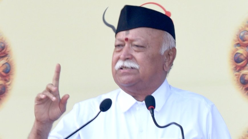 Mohan Bhagwat likens Satsang founder to Birsa Munda