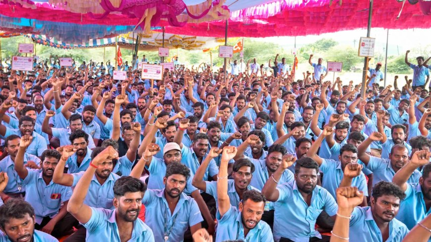 Samsung workers end strike after conciliation, to resume work immediately, says TN government