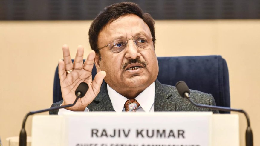 Deepfakes a nuisance, strict action will be taken: CEC Rajiv Kumar