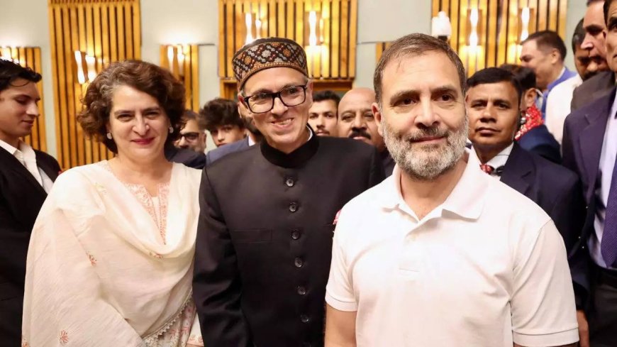 'Felt incomplete ...': What Rahul Gandhi said after Omar Abdullah's CM oath