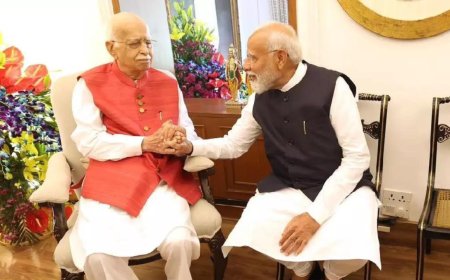 'This year is even more special': PM Modi extends birthday wishes to LK Advani