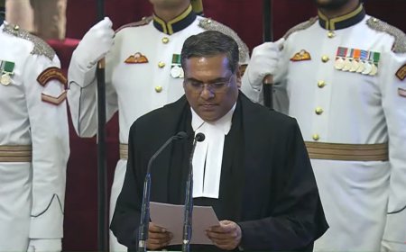 Justice Sanjiv Khanna takes oath as 51st Chief Justice of India