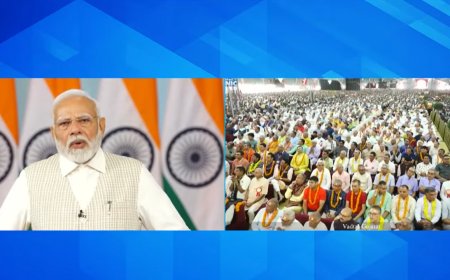 'Conspiracy to divide society': PM Modi at 200th anniversary of Shree Swaminarayan Mandir in Gujarat