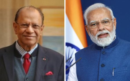 PM Narendra Modi congratulates Navin Ramgoolam on winning Mauritius' elections