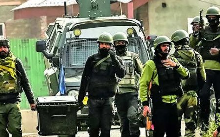 Trekkers caught in anti-terror op dial '100', rescued