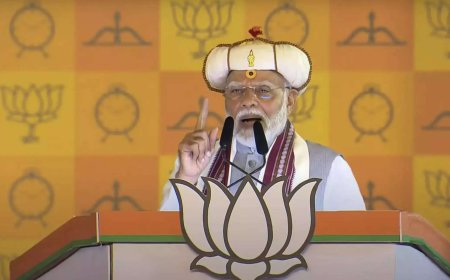 Cong speaking Pak language on J&K, shut it up by voting for us: PM Modi