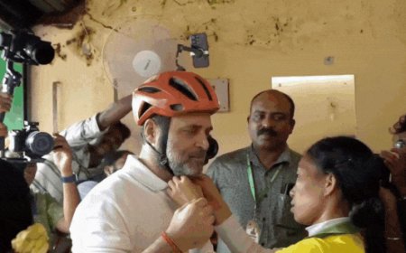 Watch: Rahul Gandhi tries Kerala's longest zipline in bid to promote tourism after landslides