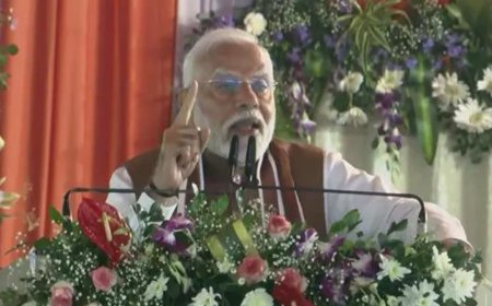 PM Modi lays foundation stone for AIIMS in Bihar's Darbhanga, highlights government's holistic healthcare approach