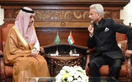 'Saudi crucial for stability in Middle East': Jaishankar holds talks with counterpart