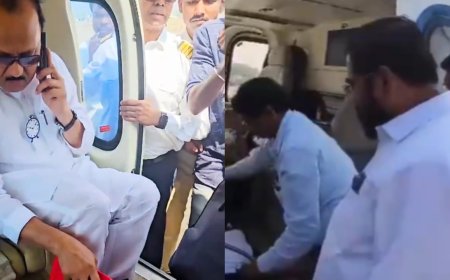 'Bag-checked': CM Shinde, Ajit Pawar post frisking videos as Uddhav Thackeray questions EC