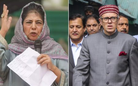 'Our hands already painted with blood': Mehbooba warns Omar Abdullah over Indus Treaty remarks