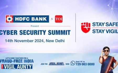 HDFC Bank and Times Of India present ‘Cyber Security Summit’ to prevent cyber frauds in the financial sector