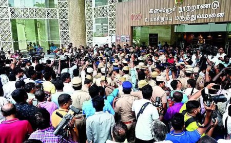 Chennai govt hospital doctor stabbed by patient's son