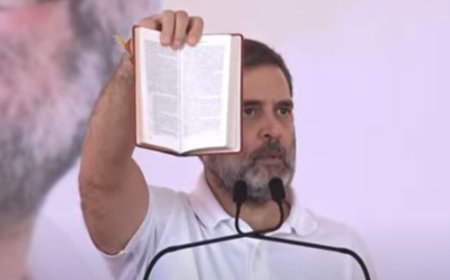 Constitution seems blank to PM Modi because he's never read it: Rahul Gandhi