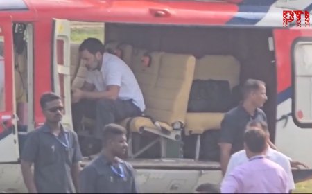 After Hemant Soren, Rahul's chopper briefly halted in Jharkhand after non-clearance from ATC