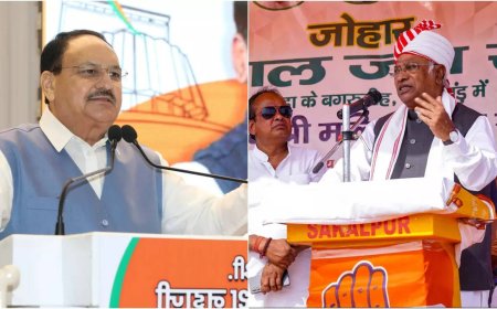 EC asks JP Nadda, Mallikarjun Kharge to comment on each other's complaints over speeches by Rahul Gandhi and Amit Shah