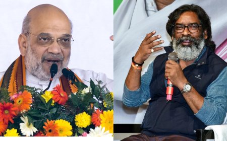 Hemant Soren evading responsibility in curbing infiltration: Amit Shah