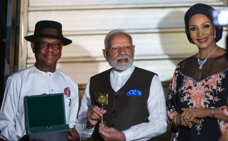 PM Modi arrives in Nigeria’s capital Abuja, receives grand welcome on historic visit