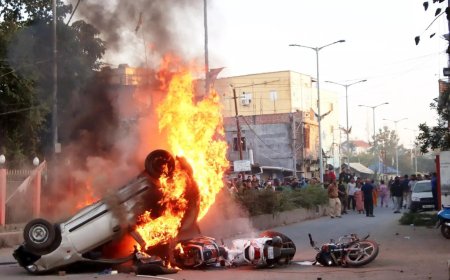 Protests rock Manipur, homes of CM kin & ministers attacked