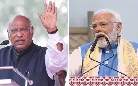'Only concerned about saving his chair': Mallikarjun Kharge targets PM Modi over Manipur unrest