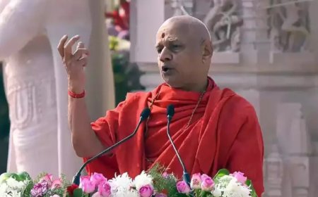 Ram temple treasurer Swami Govinddev Giri opposes 'vote jihad' term, calls for Hindu society to counter it